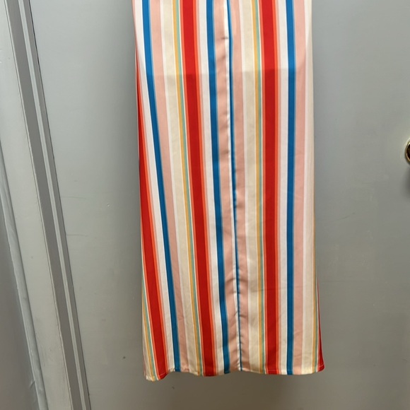 Showpo The Sound Of Sunset Rainbow Stripe 2 Piece Set Size 2 - Picture 9 of 10